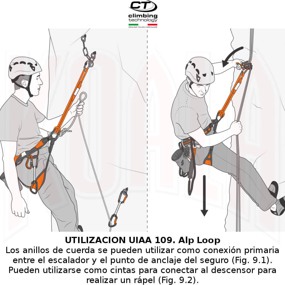 Anillo cosido ALP LOOP cuerda dinámica Climbing Technology
