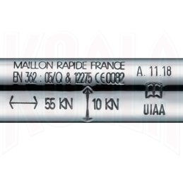 Maillon SEMI-CIRCULAR Zicral D10mm