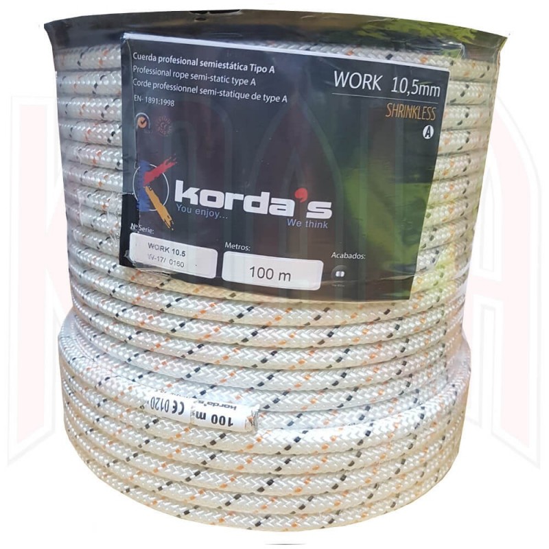 Cuerda Semiestática Korda's WORK 10.5mm