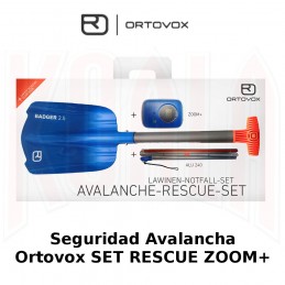 Seguridad Avalancha Ortovox SET RESCUE ZOOM