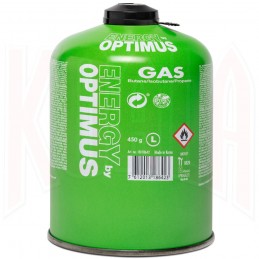 Cartucho GAS 450grs. Optimus butano, isobutano y propano