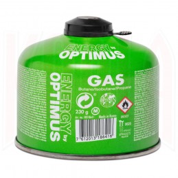 Cartucho GAS 230grs. OPTIMUS butano, isobutano y propano