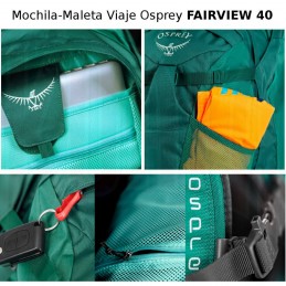 Mochila convertible Viaje FAIRVIEW 40 Osprey -2023-
