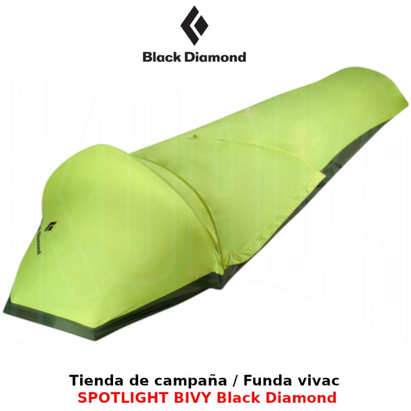 Migración Paquete o empaquetar Grabar Tienda de campaña / Funda vivac SPOTLIGHT BIVY Black Diamond