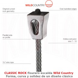 Fisurero escalda CLASSIC ROCK set 1 al 10 Wild Country