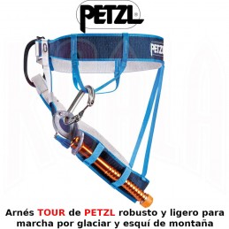 Arnés de Alpinismo y Esqui de travesía TOUR Petzl