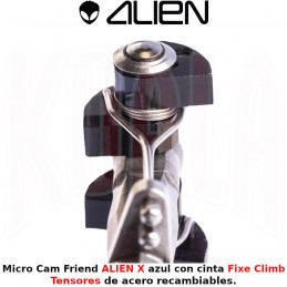 Micro Cam Friend ALIEN X negro con cinta Fixe Climb