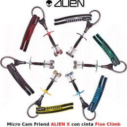 Micro Cam Friend ALIEN X con cinta Fixe Climb