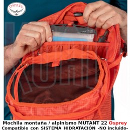 Mochila de montaña / alpinismo MUTANT 22 Osprey