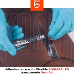Adhesivo reparación Flexible AQUASEAL FD transparente Gear Aid