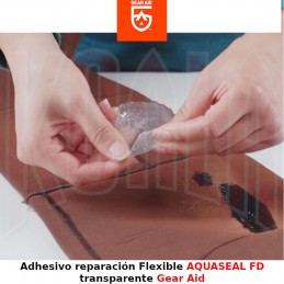 Adhesivo reparación Flexible AQUASEAL FD transparente Gear Aid