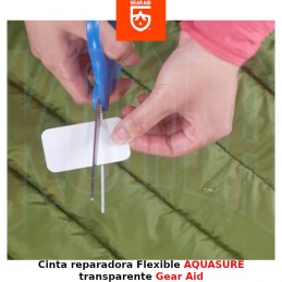 Cinta adhesiva reparadora TENACIOUS REPAIR TAPE transparente Gear Aid