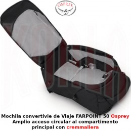 Mochila convertible de Viaje FARPOINT 55 Osprey -2023-