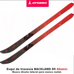 Esquí de travesía BACKLAND 85 Atomic temporada 2024