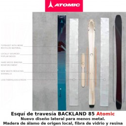 Esquí de travesía BACKLAND Atomic temporada 2024