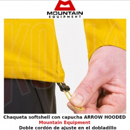 Chaqueta softshell con capucha ARROW HOODED Jacket Mountain Equipment