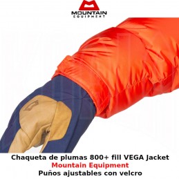 Chaqueta de plumas 800+ fill VEGA Jacket Mountain Equipment