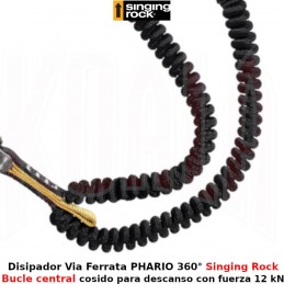 Disipador Via Ferrata PHARIO 360° Singing Rock