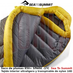 Saco de plumas 850+ SPARK -1ºC Sea To Summit