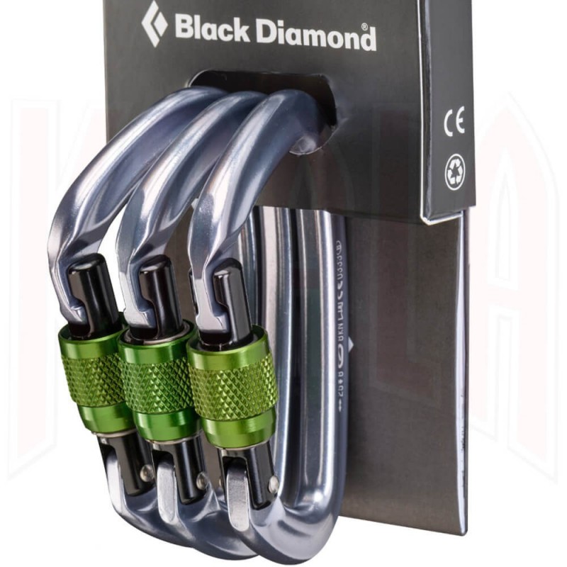 Mosqueton Black Diamond POSITRON 3-Pack