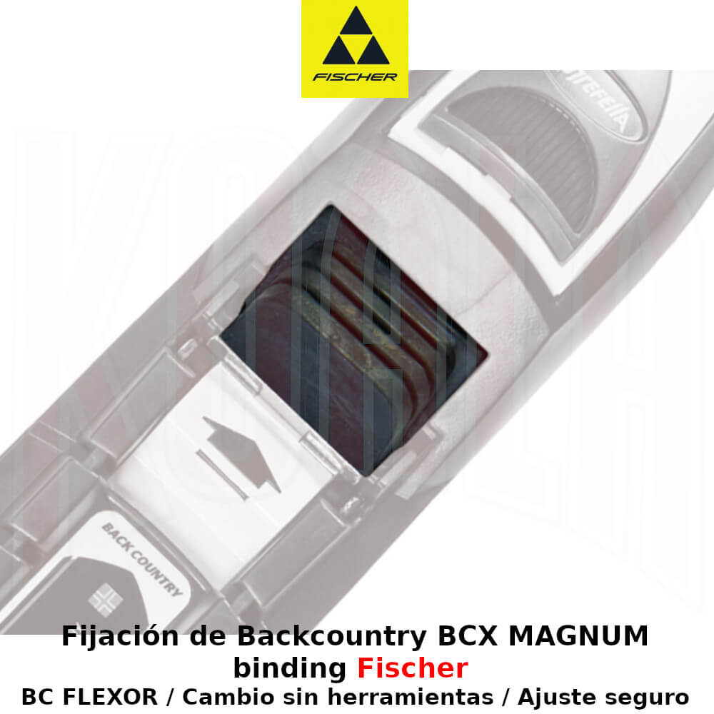 Fijación de Backcountry BCX MAGNUM binding Fischer FW-24