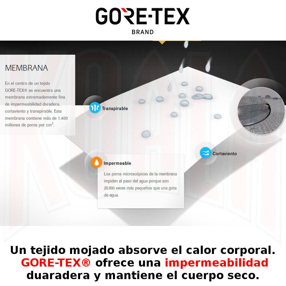 Chaqueta impermeable Gore-Tex®  para ascensos rápidos de Dyanfit