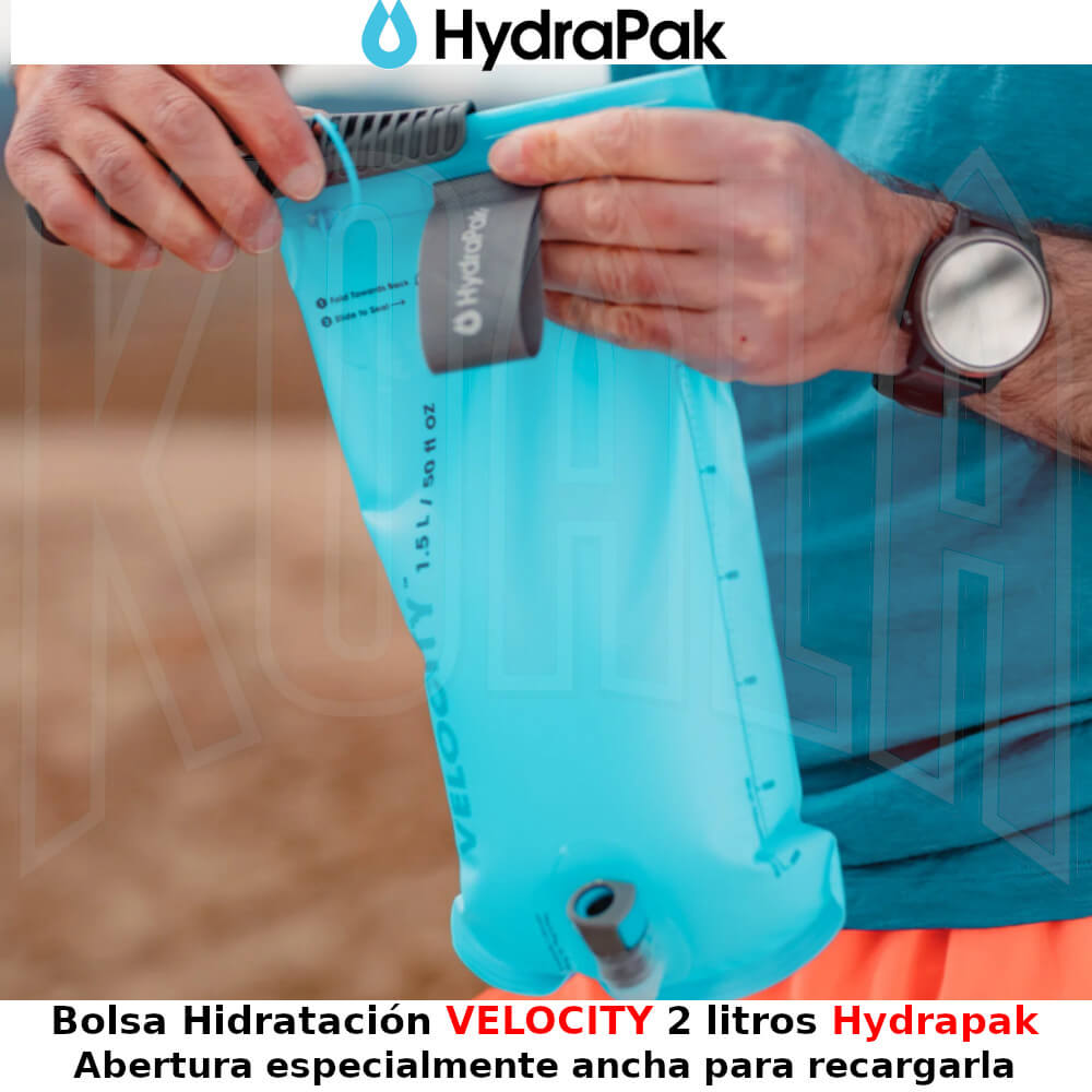 Bolsa Hidratación VELOCITY 2 litros Hydrapak