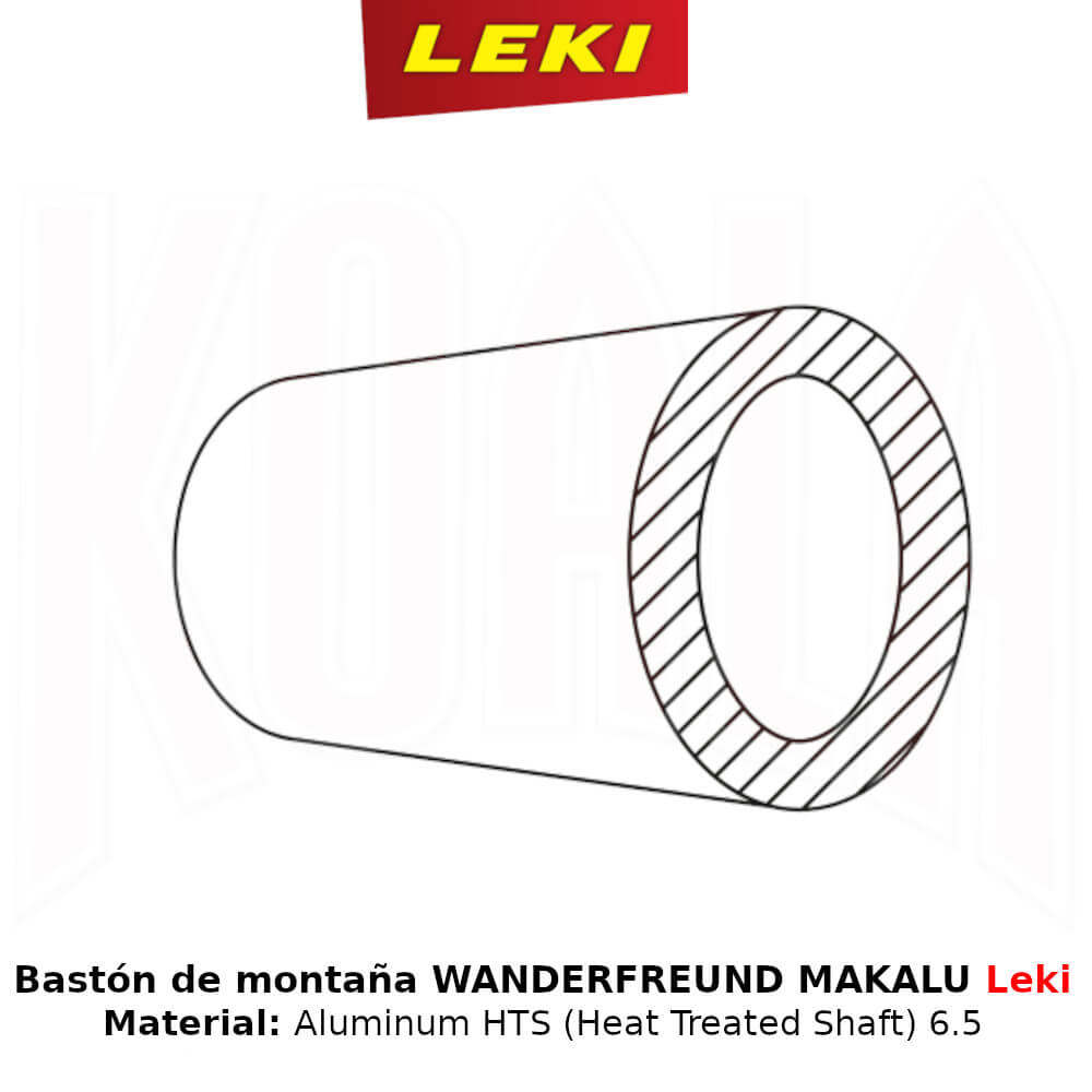 Bastón de montaña WANDERFREUND MAKALU Leki